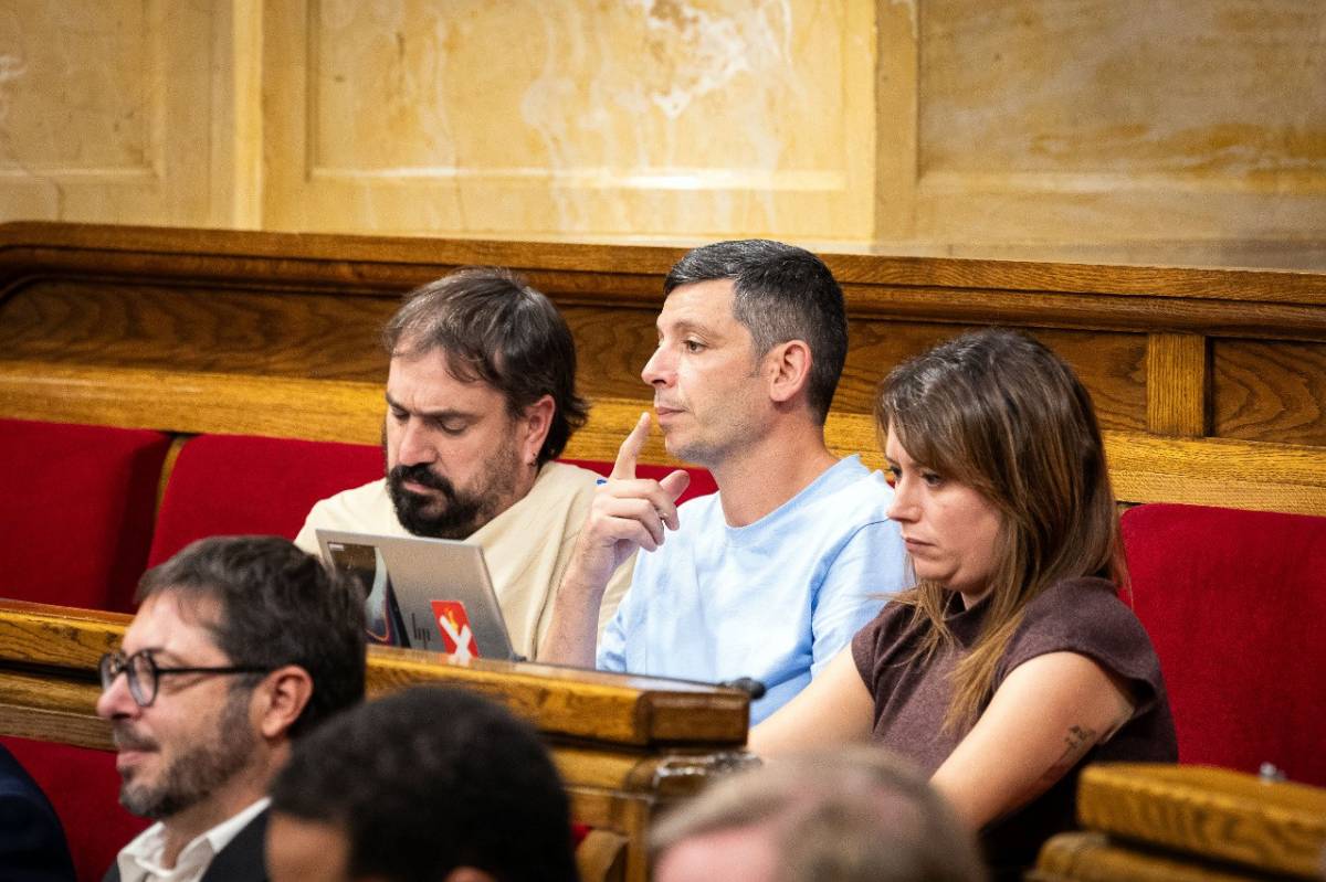 Xavier Pellicer, diputat de la CUP