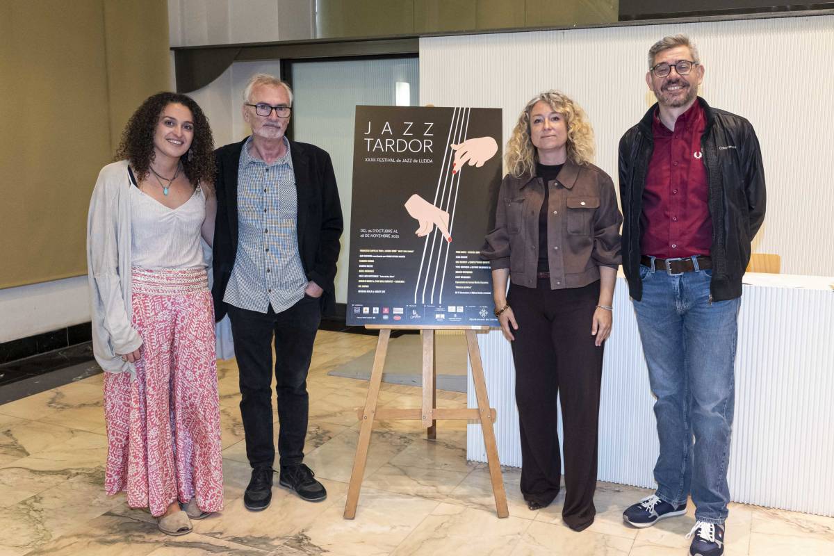 Imatge de la presentació de Jazz Tardor - Paeria Lleida
