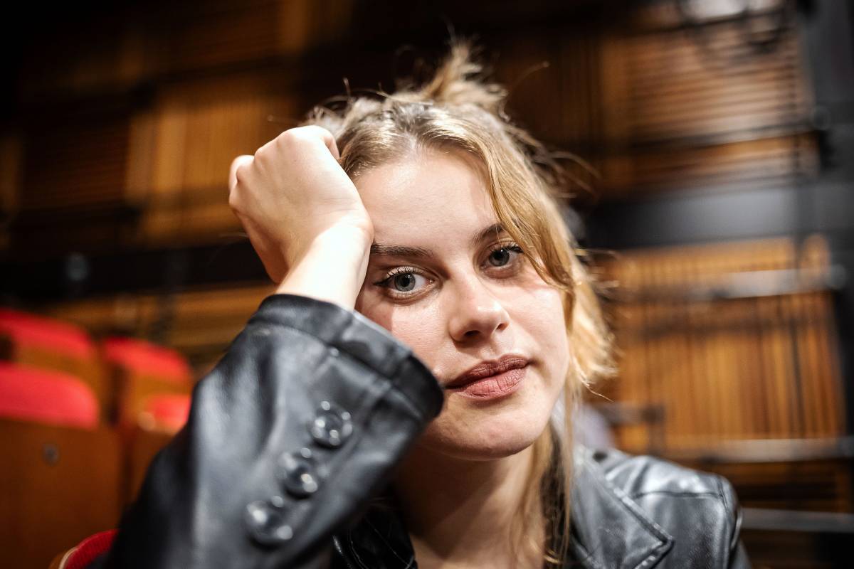 Elisabet Casanovas, fotografiada al Teatre Lliure - Hugo Fernández