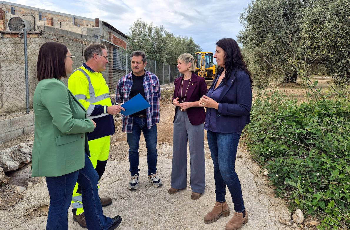 Una trentena de camins malmesos per les pluges al Montsià reben ajuts de la Diputació per arranjar-se