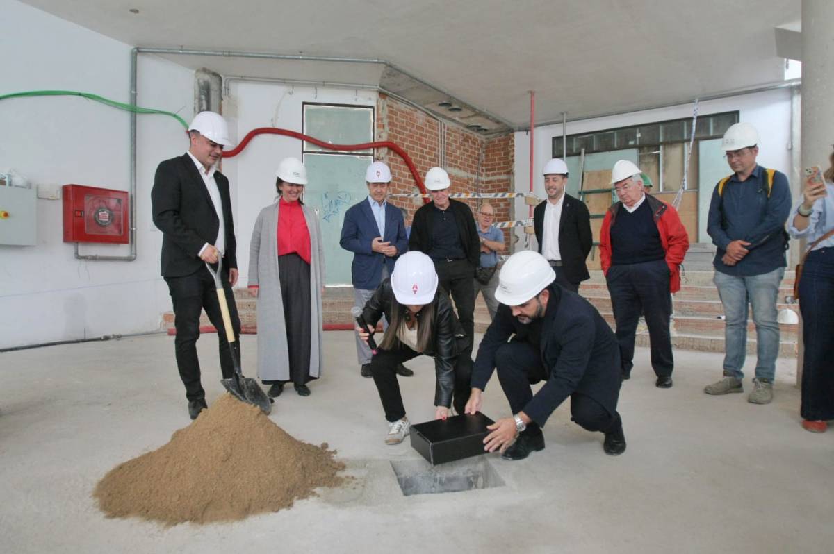 La nova seu d'arquitectes, a punt de transformar un espai fins ara en desús al centre