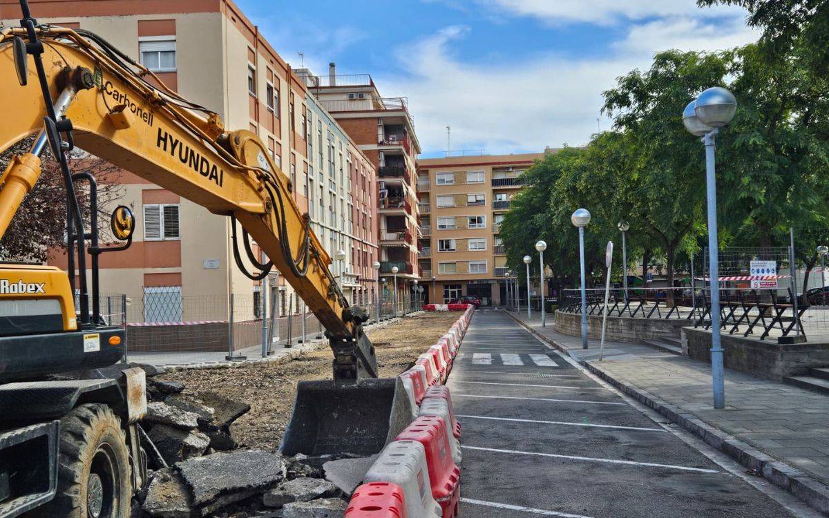Comencen les obres de renovació de la Rambla de Catalunya de Vila-seca