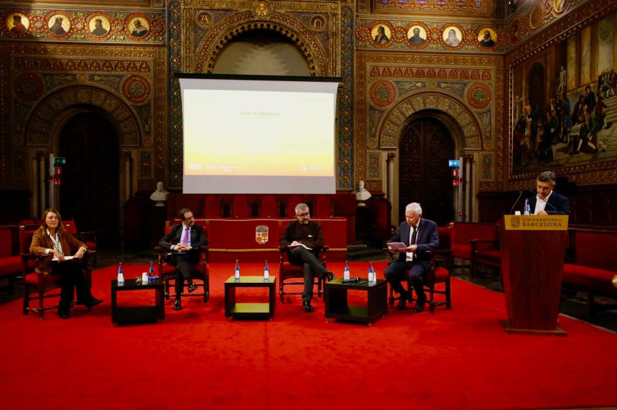 Èxit de la primera jornada del Simposi sobre crisi climàtica i sanitària impulsat per la UB i MútuaTerrassa