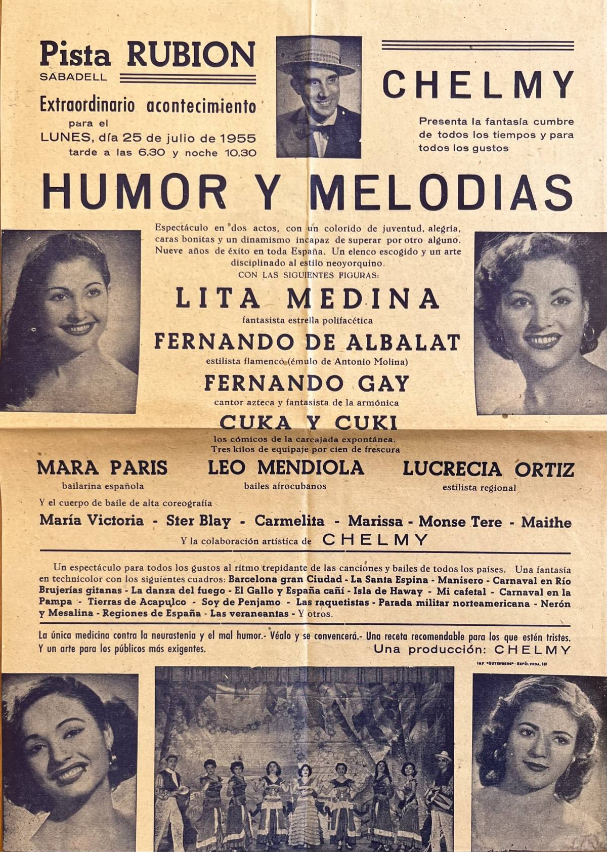 El Teatre Pista Rubión, l’escenari que va marcar  una època