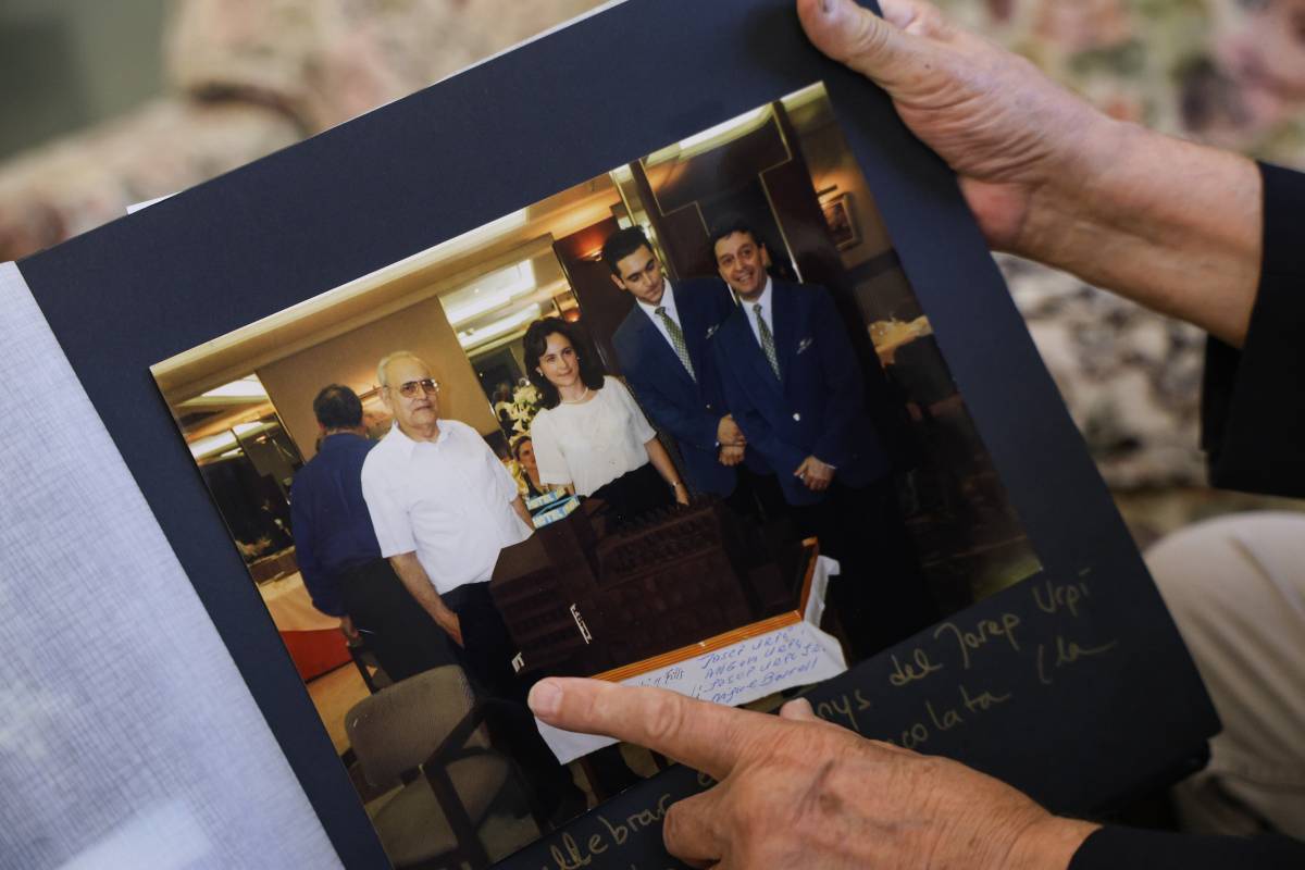 El sabadellenc Miquel Borrell, històric maître de l’Hotel Urpí  -  Víctor Castillo
