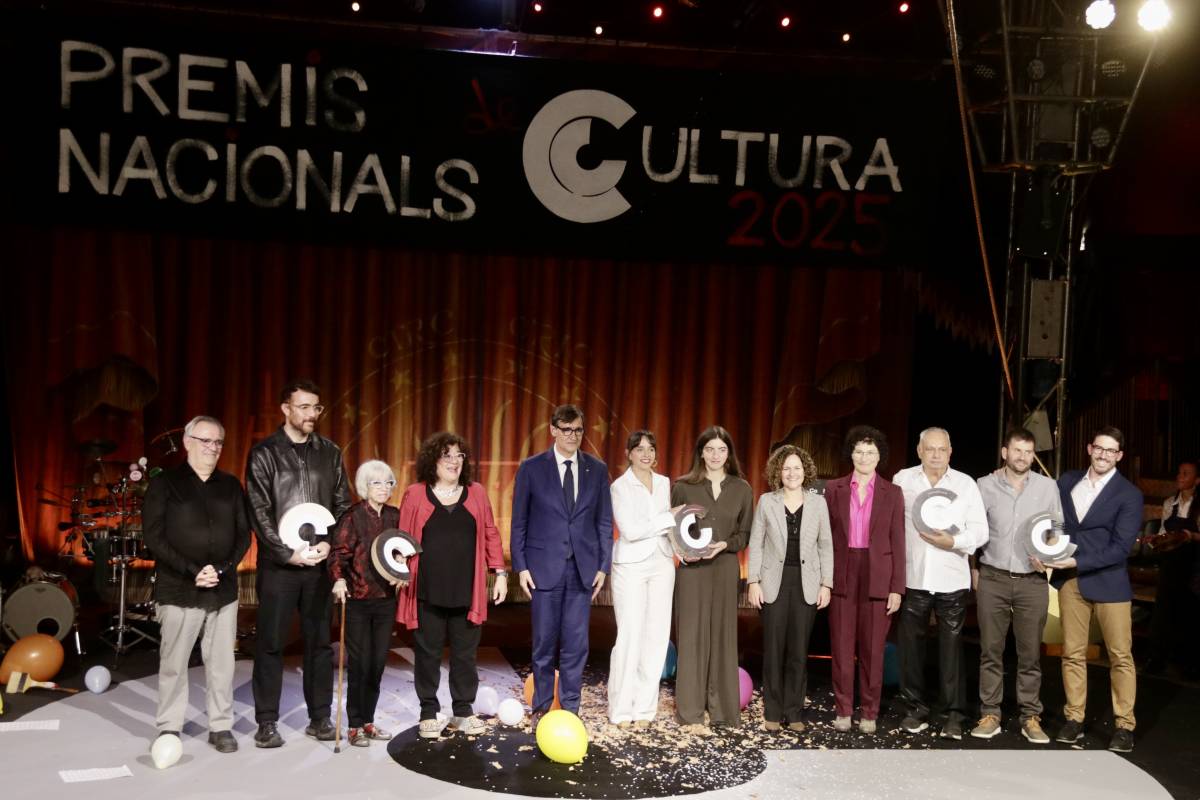 De Dagoll Dagom als Castellers de Vilafranca: Premis Nacionals de Cultura