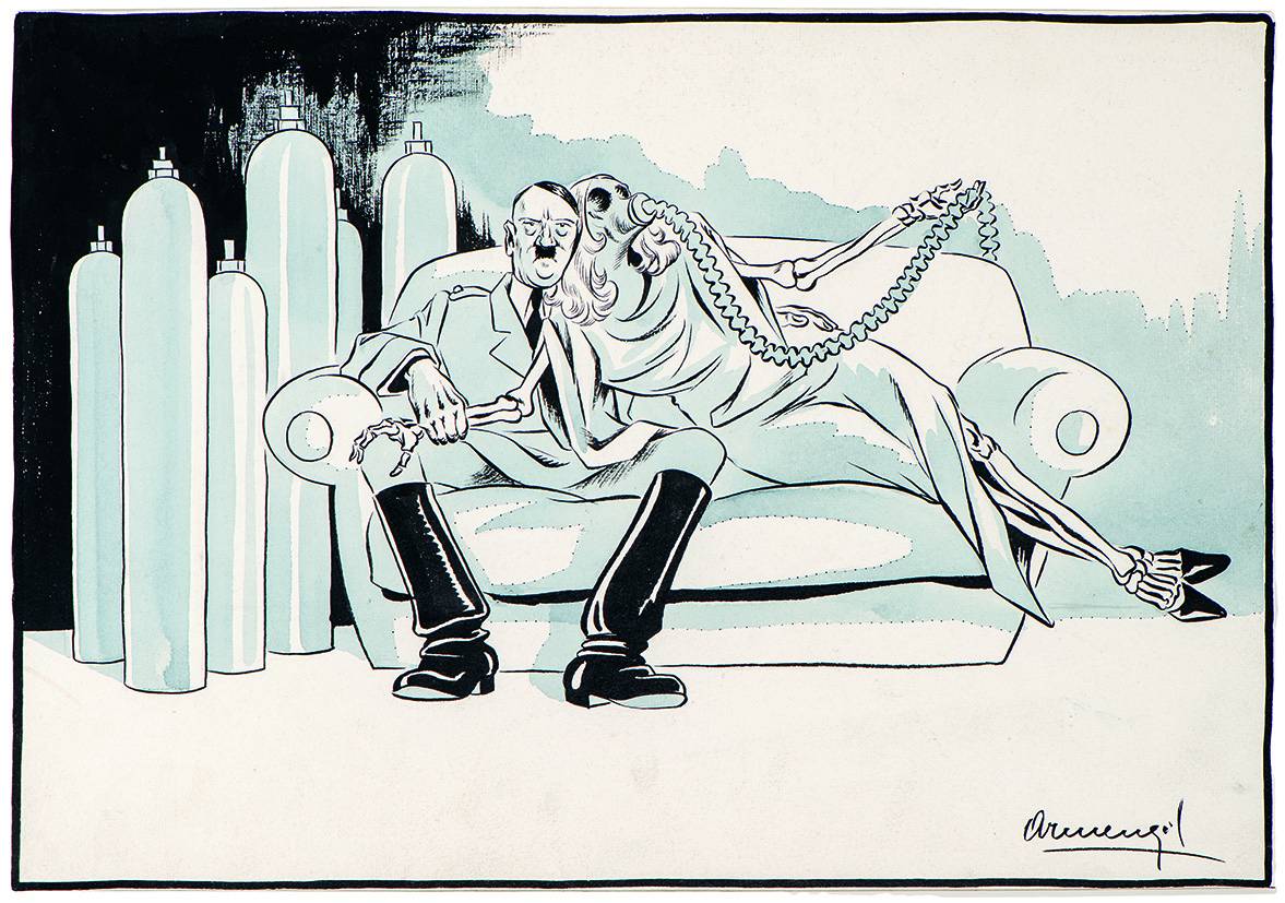 El rei de les caricatures contra Hitler era de Terrassa