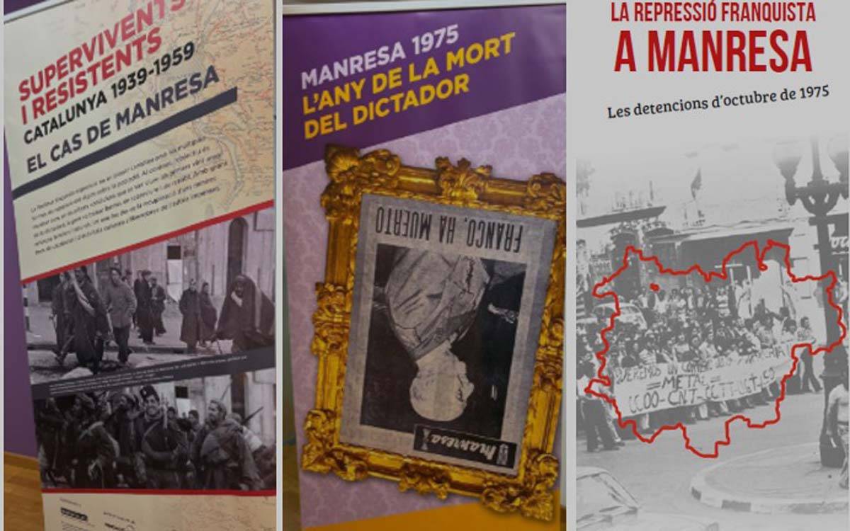 Manresa revisa la repressió i la resistència durant el franquisme amb una exposició a la Plana de l'Om