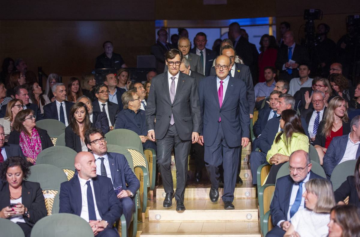 L`edició del 2024, amb Salvador Illa i Xavier Panés - Arxiu Diari de Terrassa L`edició del 2024, amb Salvador Illa i Xavier Panés
