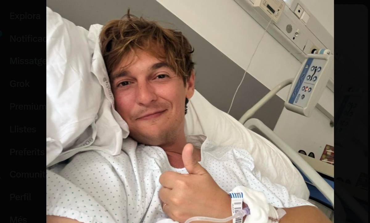 Presentador català hospitalitzat per una greu infecció: «M’estava obstruint les vies respiratòries»