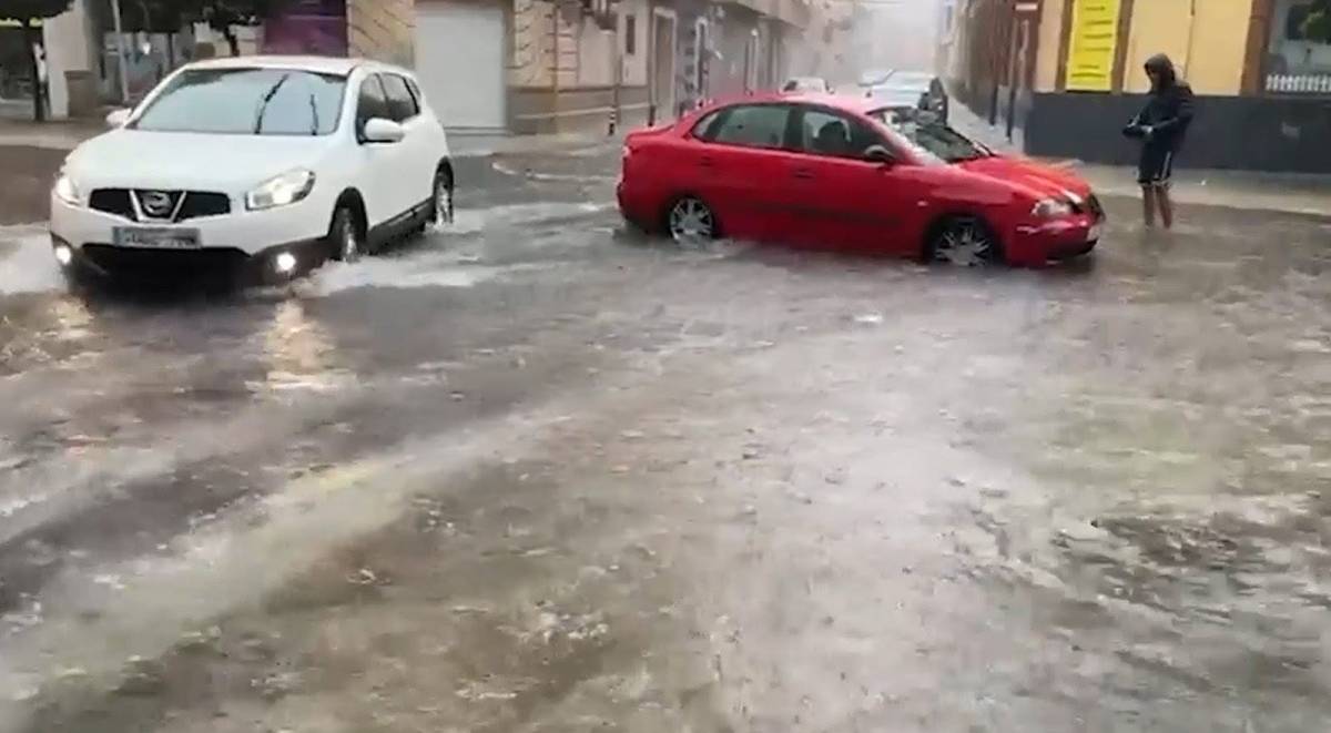 La dana Alice deixa pobles i carreteres inundades al País Valencià