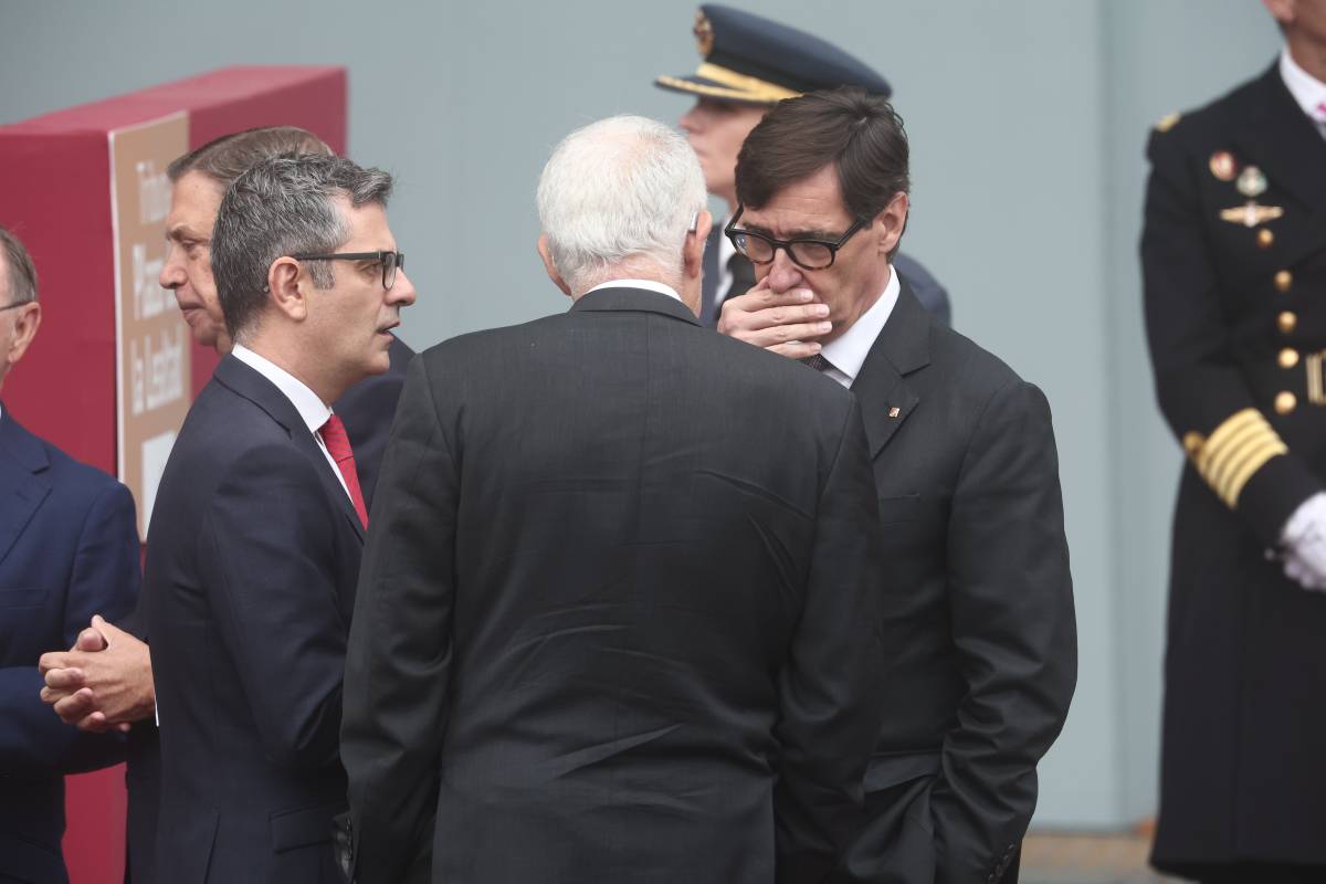 Abraçada d'Illa amb Montero i xiulets per a Sánchez: així ha estat el 12-O a Madrid