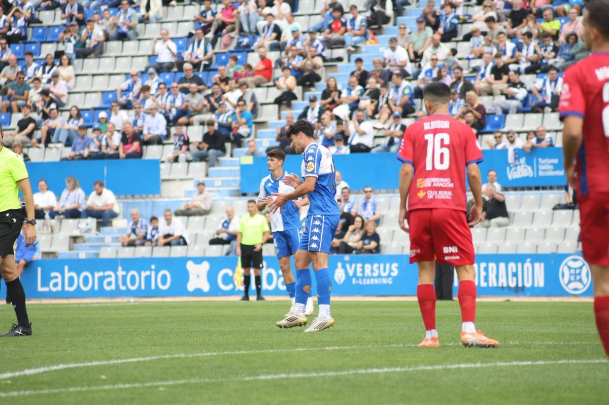 El CE Sabadell topa contra un mur i s'ha de conformar amb un punt