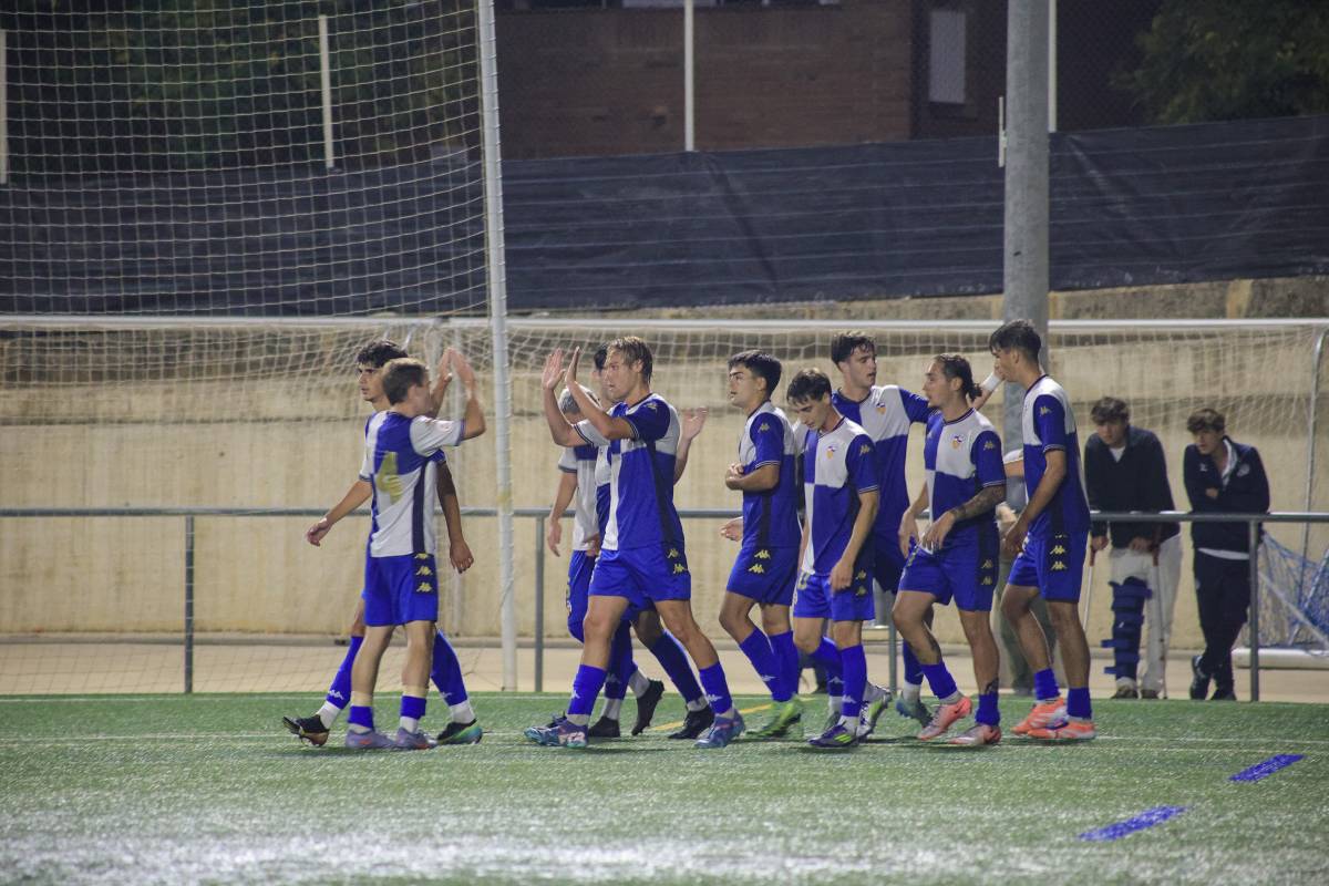 El filial del CE Sabadell estrena el caseller de victòries