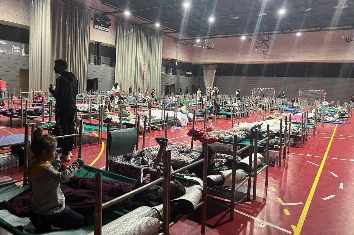 Ulldecona acull més de 400 persones atrapades per l'aiguat mentre viatjaven
