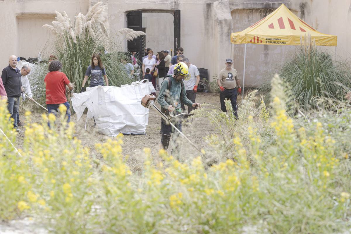 ERC obre la Casa del Poble i en reivindica el seu ús