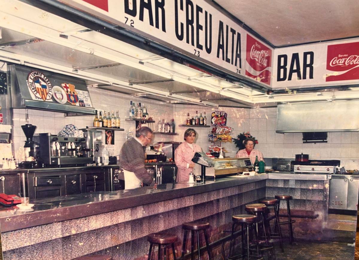 El bar Mercat de la Creu Alta - CEDIDA El bar Mercat de la Creu Alta