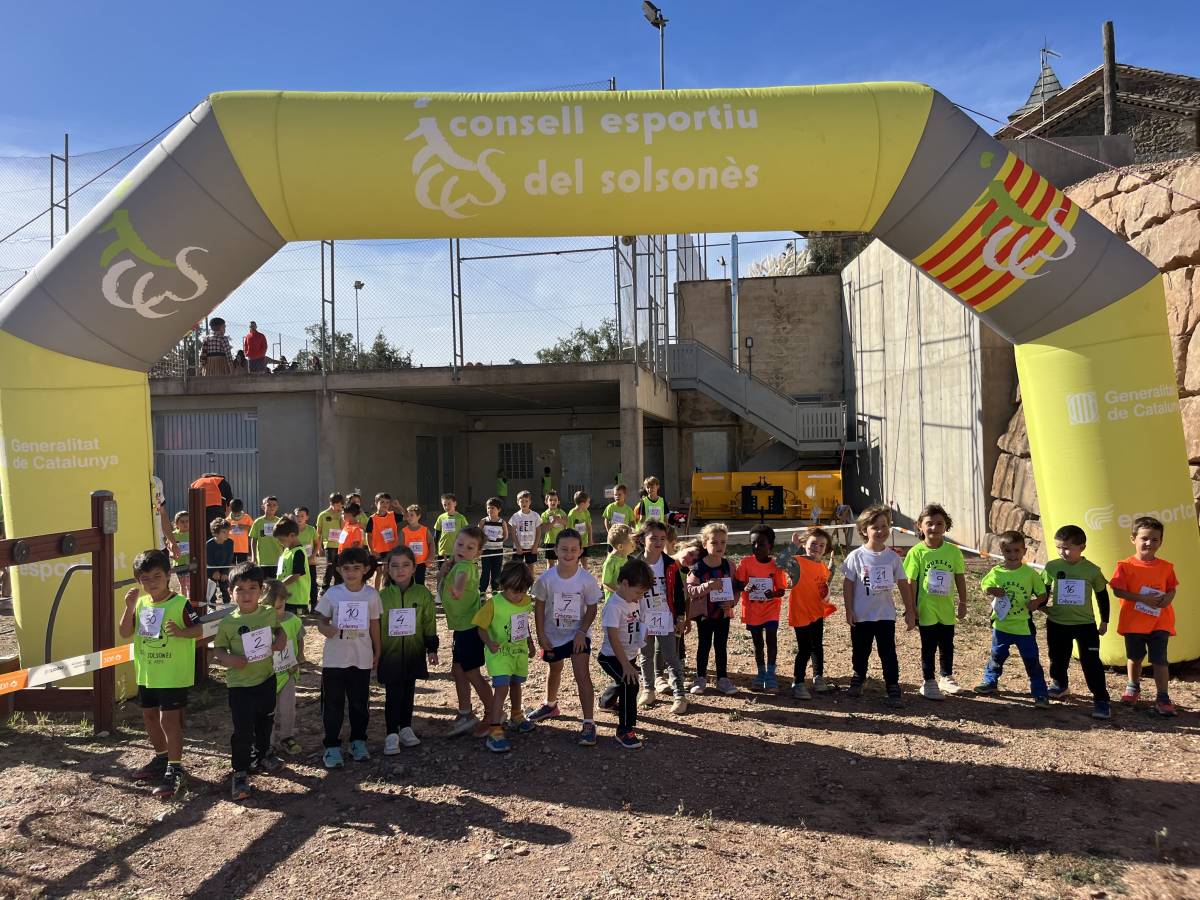 110 escolars de la comarca han participat al circuit comarcal de cross de l'Hostal Nou 