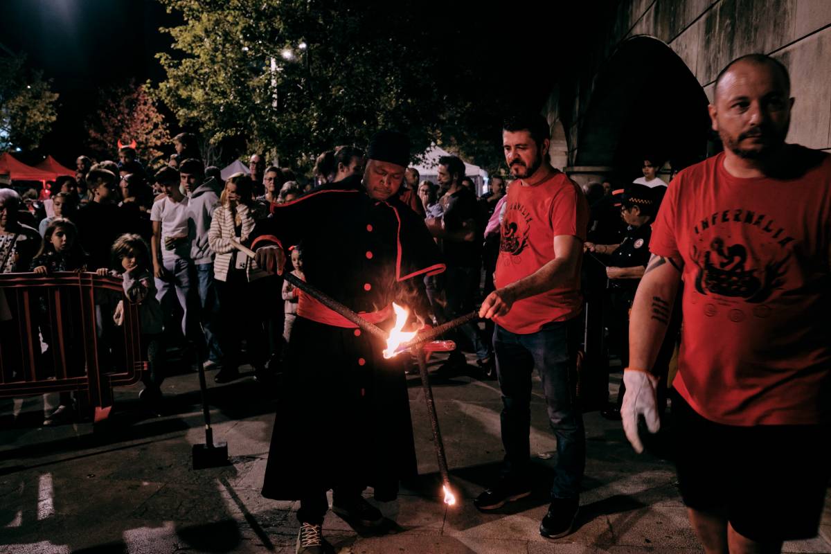 L`Infernàlia omple d`espurnes Barberà - Cedida L`Infernàlia omple d`espurnes Barberà