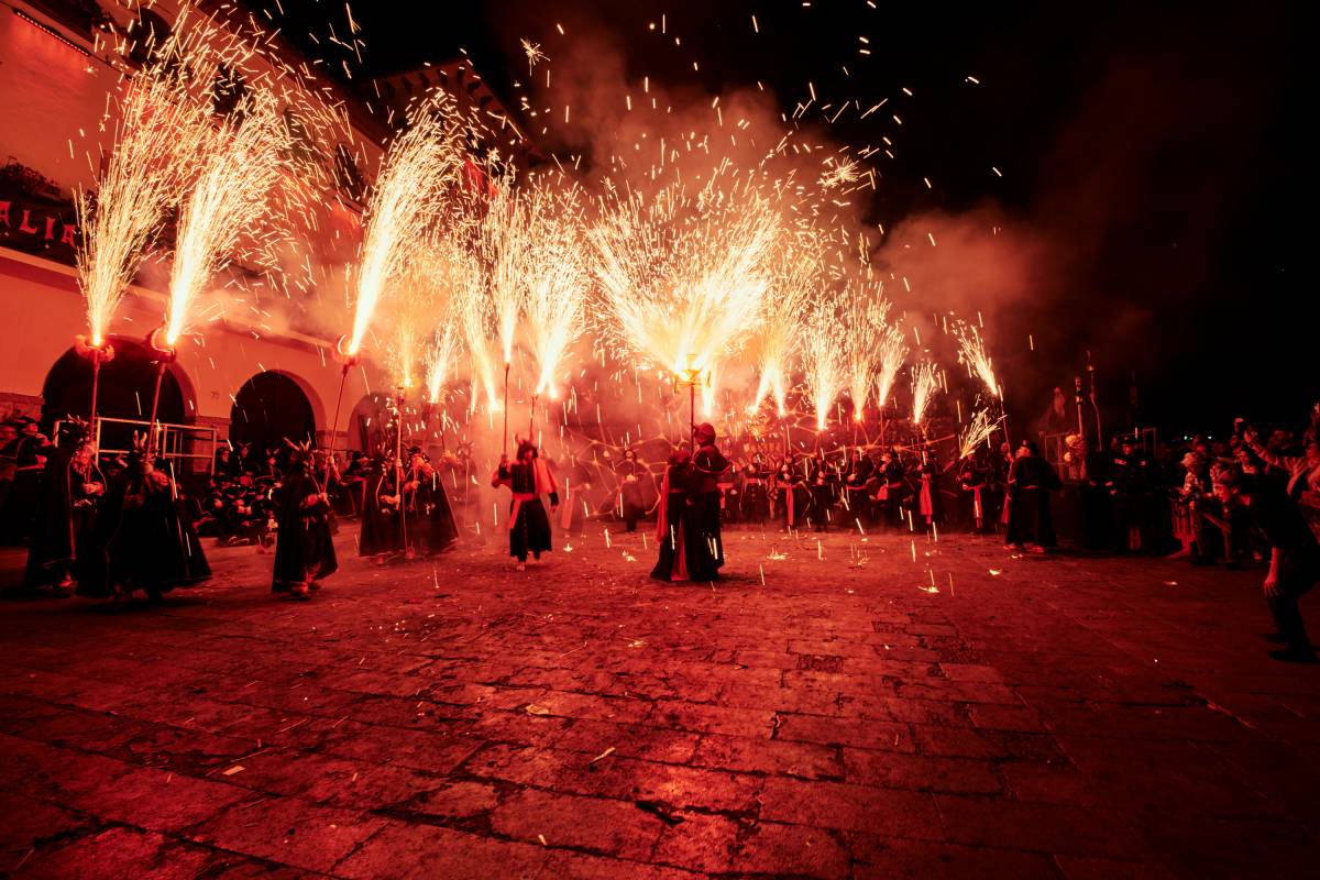 L`Infernàlia omple d`espurnes Barberà - Cedida L`Infernàlia omple d`espurnes Barberà
