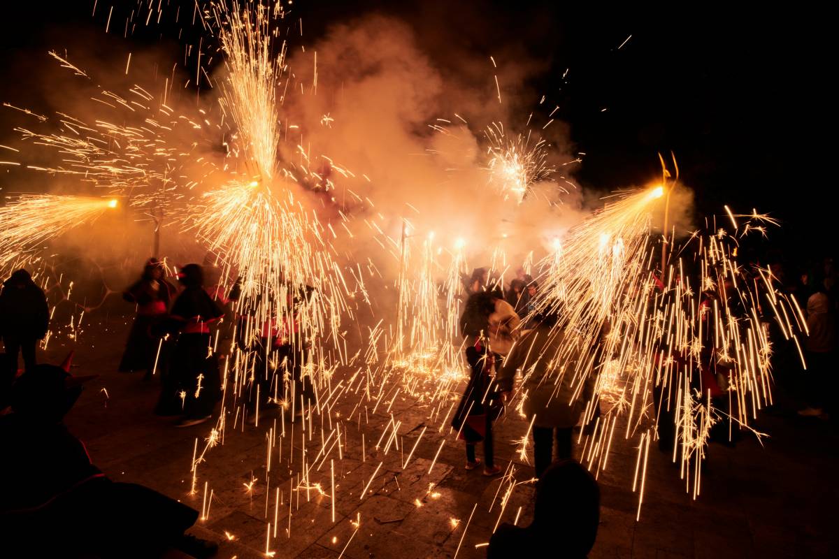 L`Infernàlia omple d`espurnes Barberà - Cedida L`Infernàlia omple d`espurnes Barberà