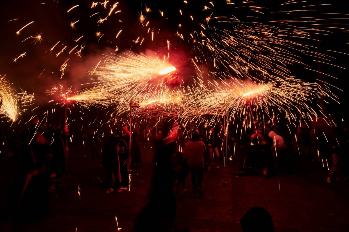 L`Infernàlia omple d`espurnes Barberà - Cedida L`Infernàlia omple d`espurnes Barberà
