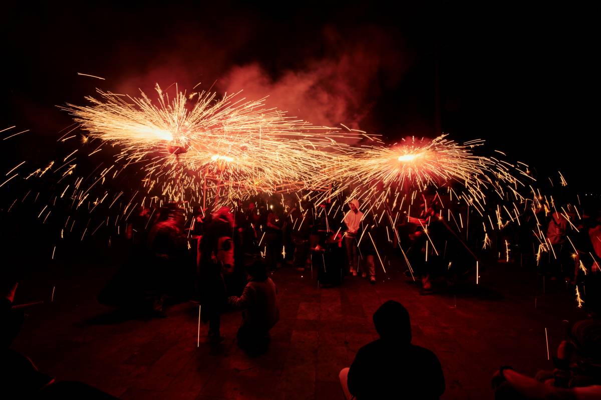 L`Infernàlia omple d`espurnes Barberà - Cedida L`Infernàlia omple d`espurnes Barberà