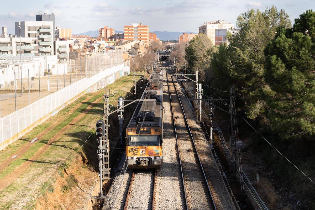 Mig milió d'euros per posar tanques a les vies del tren a Can Llong