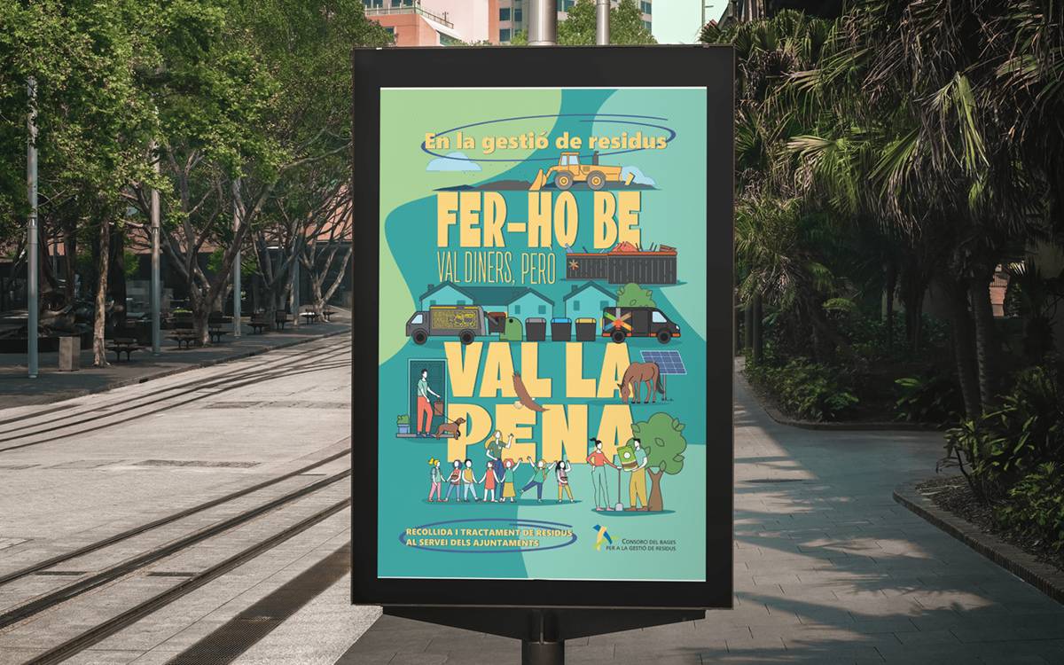 Fer-ho bé val la pena: el Consorci del Bages impulsa una campanya sobre el valor dels residus