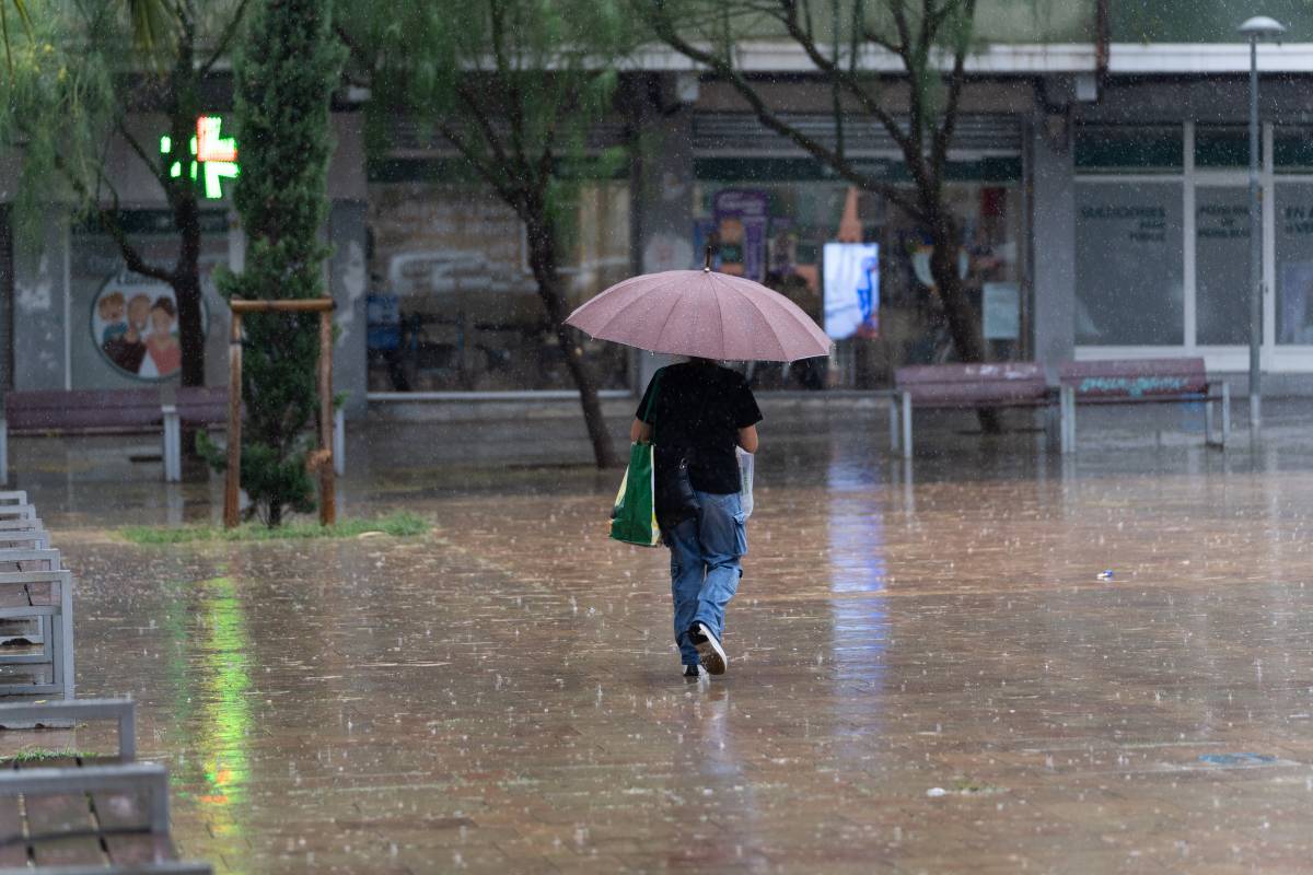 Pluja intensa a Sabadell - David Chao Pluja intensa a Sabadell