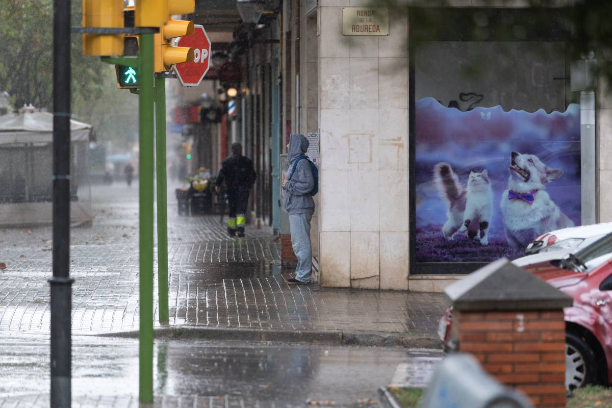 Pluja intensa a Sabadell - David Chao Pluja intensa a Sabadell