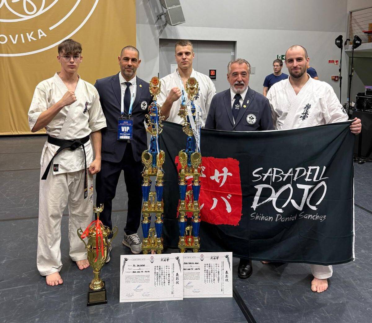 Dos sabadellencs, campions del món a la IBK Ludovika de Budapest