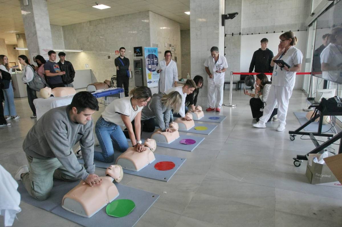 “Si fos el teu pare, no dubtaries”: el CST promou la reanimació cardiopulmonar entre la ciutadania