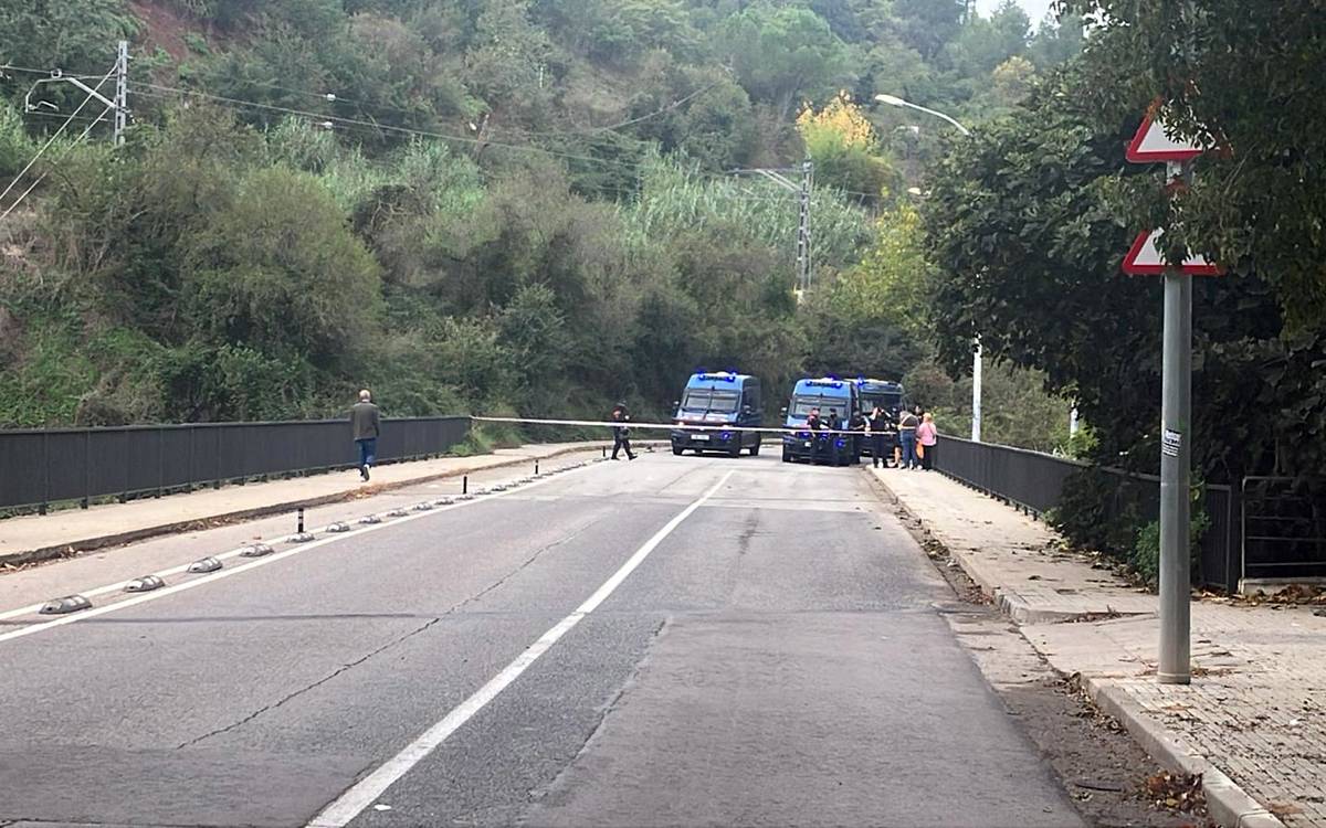 Els Mossos tallen l'accés a peu i en cotxe a la zona esportiva del Congost deu hores abans del partit