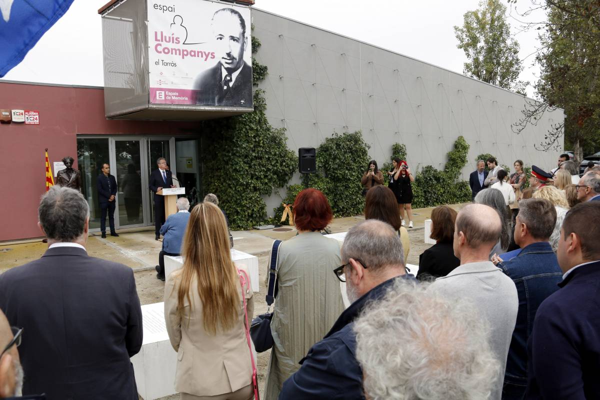 El Tarròs acull el 85è aniversari de l'afusellament de Lluís Companys