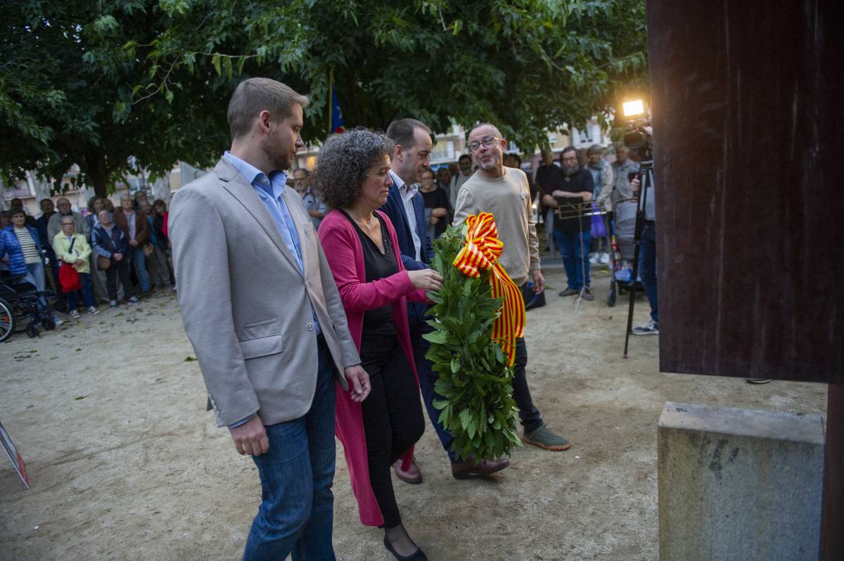Per les víctimes de la Guerra Civil, i per Lluís Companys 