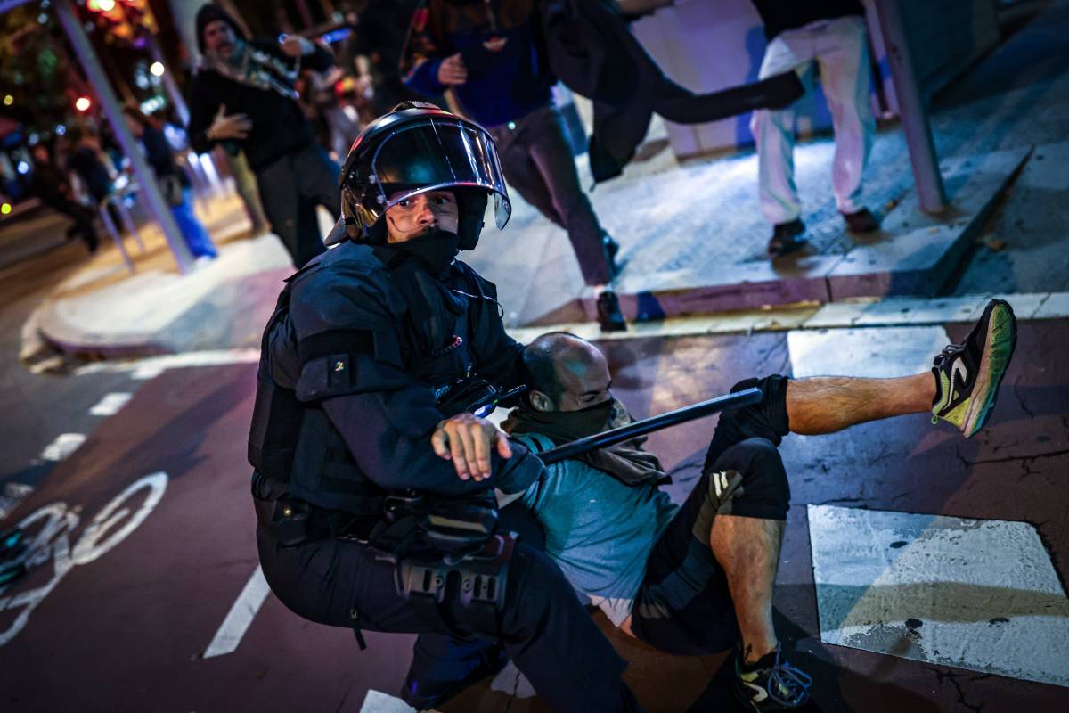 El balanç de les protestes per Palestina: 15 detinguts pels aldarulls a Barcelona