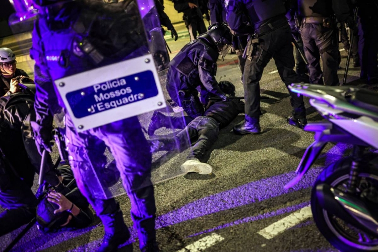 El balanç de les protestes per Palestina: 15 detinguts pels aldarulls a Barcelona