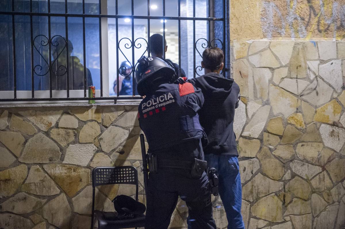 Gran operatiu contra el narcotràfic a Terrassa