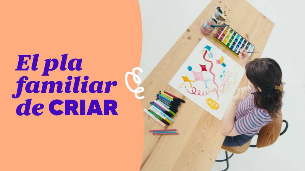 El pla familiar de Criar: un cap de setmana per pintar