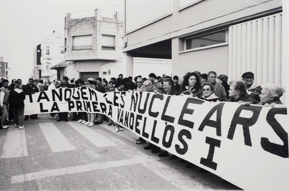 Protesta Ametlla Mar Antinuclear 1989 - Protesta Ametlla Mar Antinuclear 1989