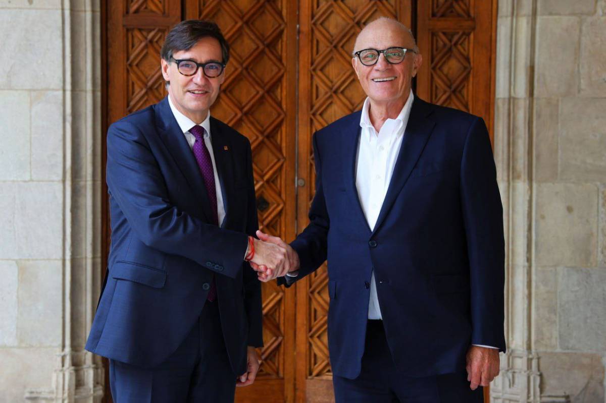 Illa i Oliu celebren el fracàs de l'opa amb una reunió a Palau
