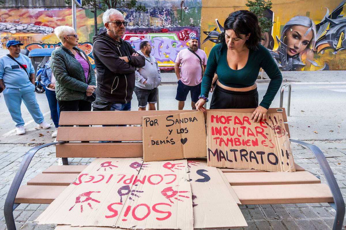 Protesta a l`IES Vallès - Juanma Peláez Protesta a l`IES Vallès