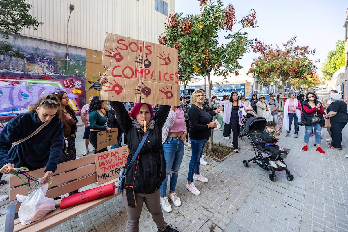 Protesta a l`IES Vallès - Juanma Peláez Protesta a l`IES Vallès