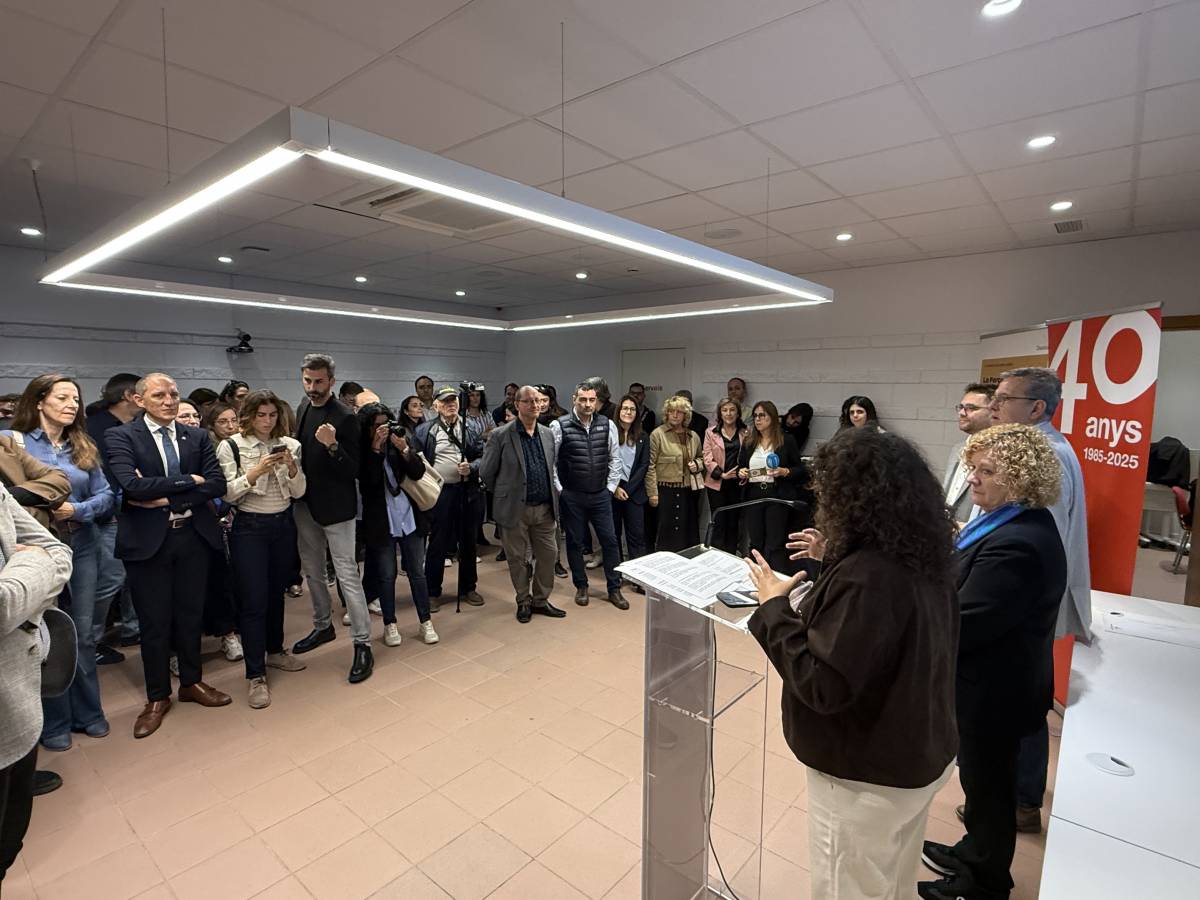 El Col·legi de Periodistes inaugura oficialment la nova seu de Lleida