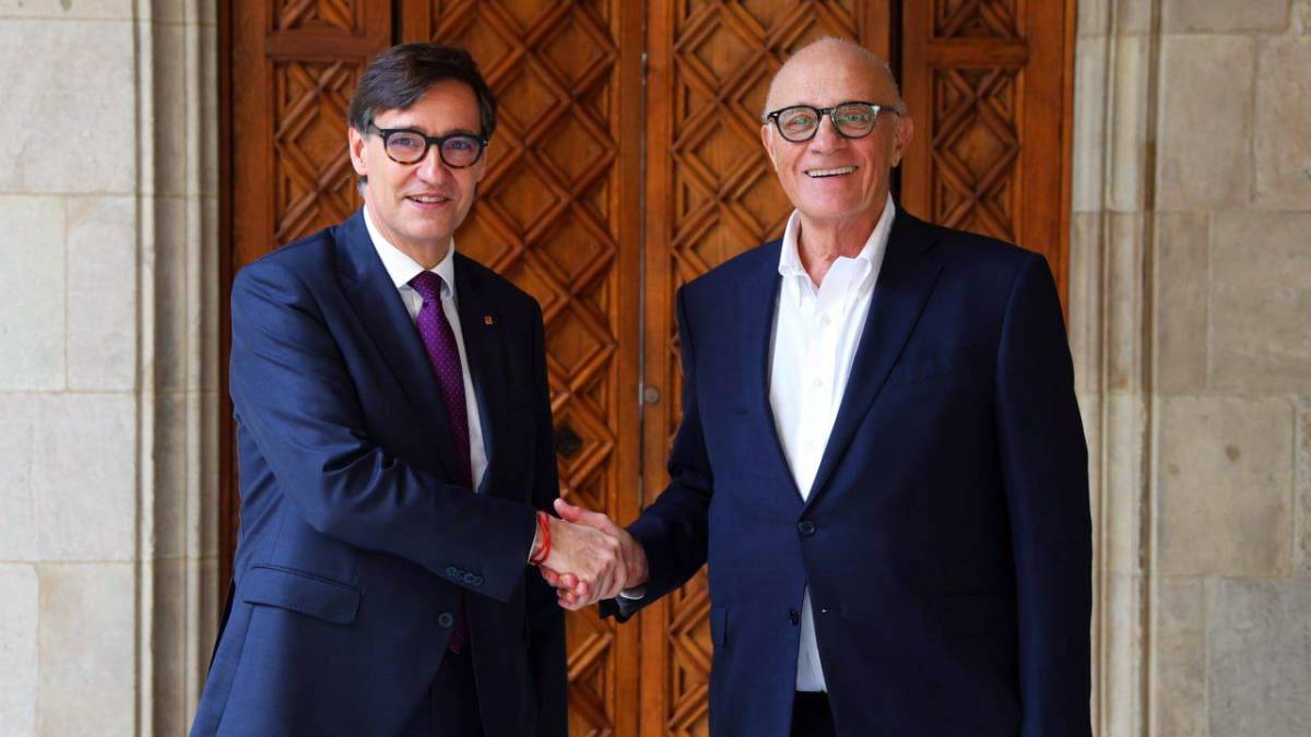 Illa i Oliu celebren el fracàs de l'opa amb una reunió a Palau