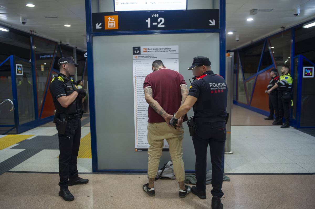 FOTOS | Operació policial contra la multireincidència a Terrassa