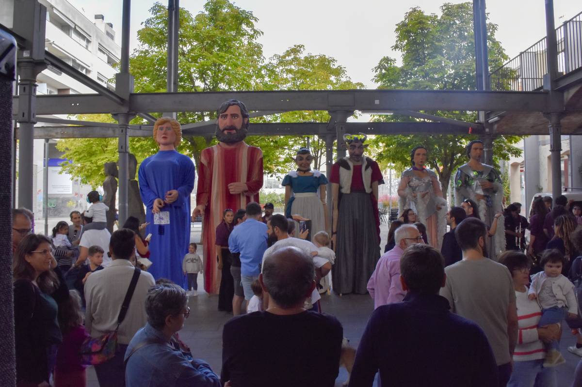 FOTOS | Trobada dels Gegants Bojos de Terrassa