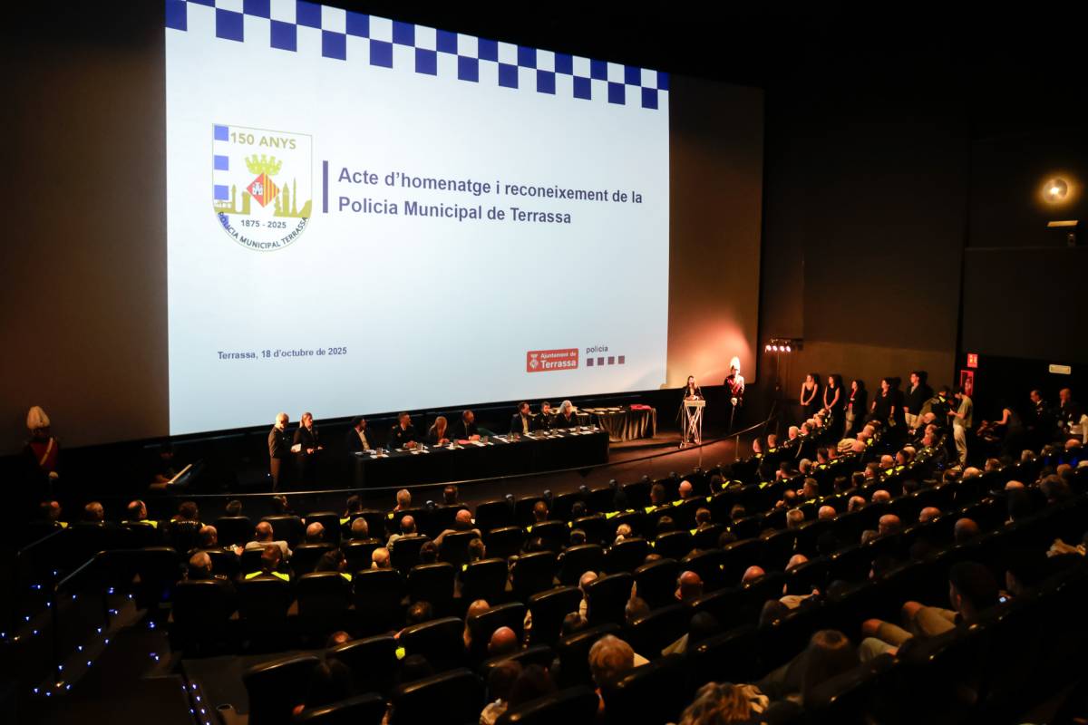 La Policia Local de Terrassa celebra els seus 150 anys
