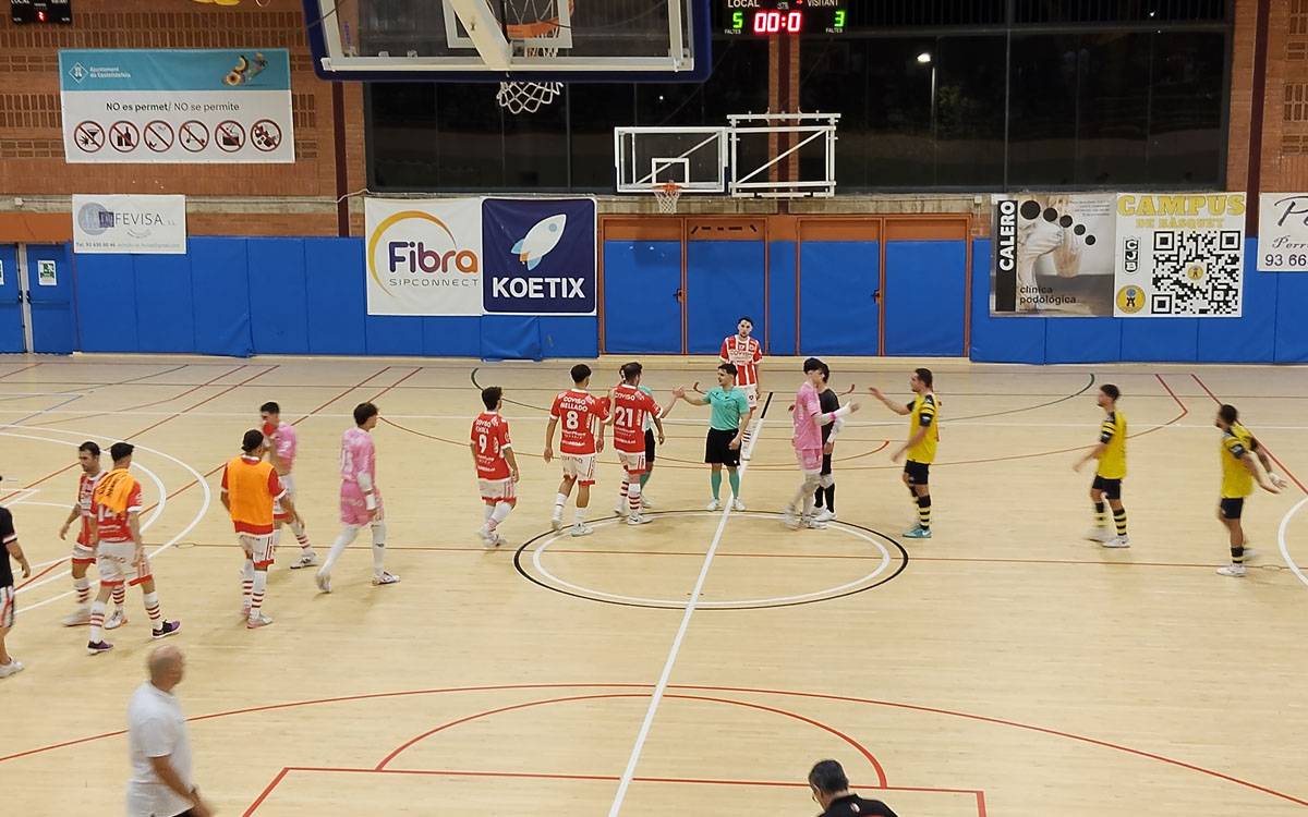 El Covisa Manresa cau per la mínima a Castelldefels després d'un partit ple d'alternatives (5-4)